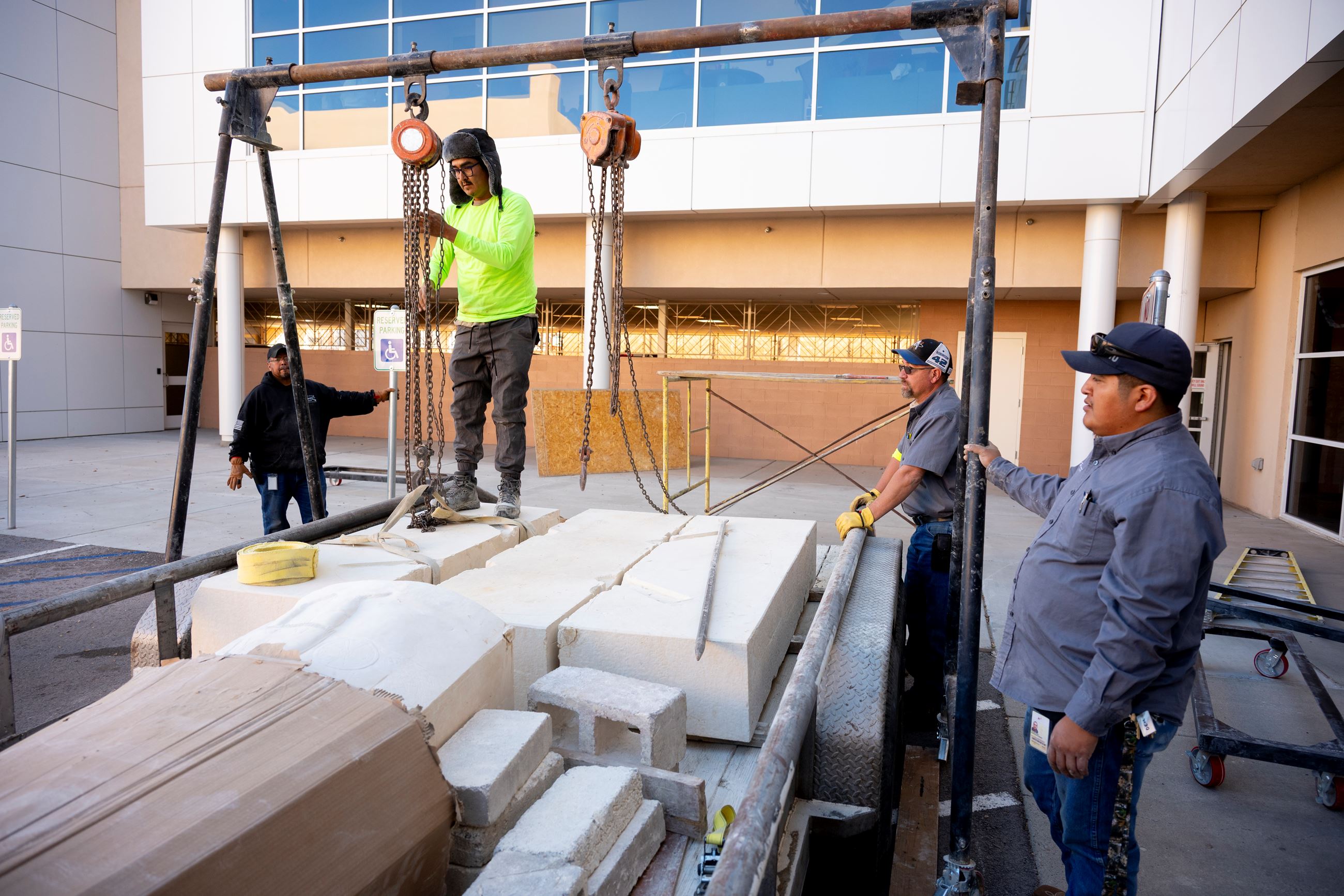 Art in Public Places Project at the McKinley County Courthouse Rotunda