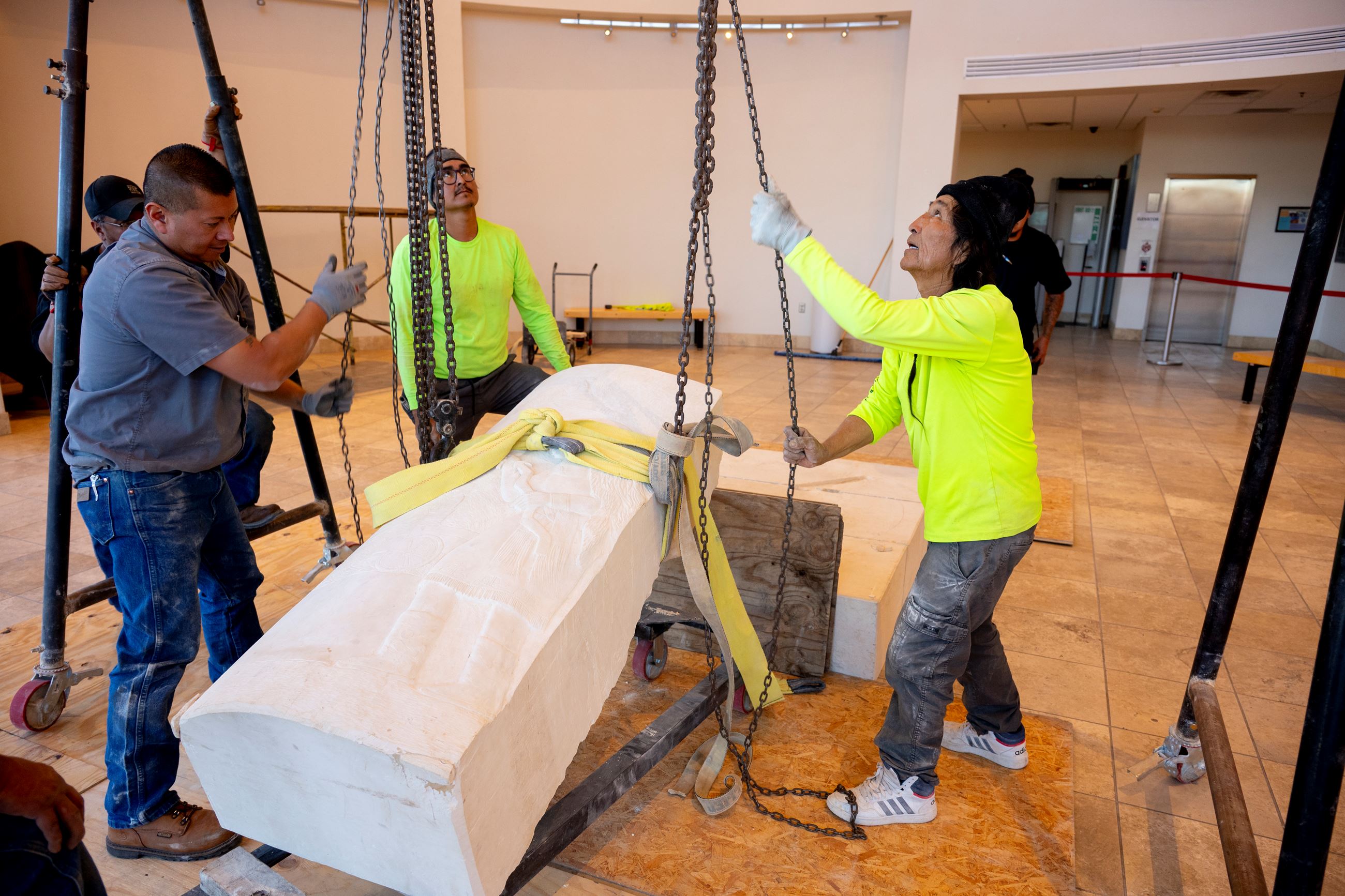 Art in Public Places Project at the McKinley County Courthouse Rotunda