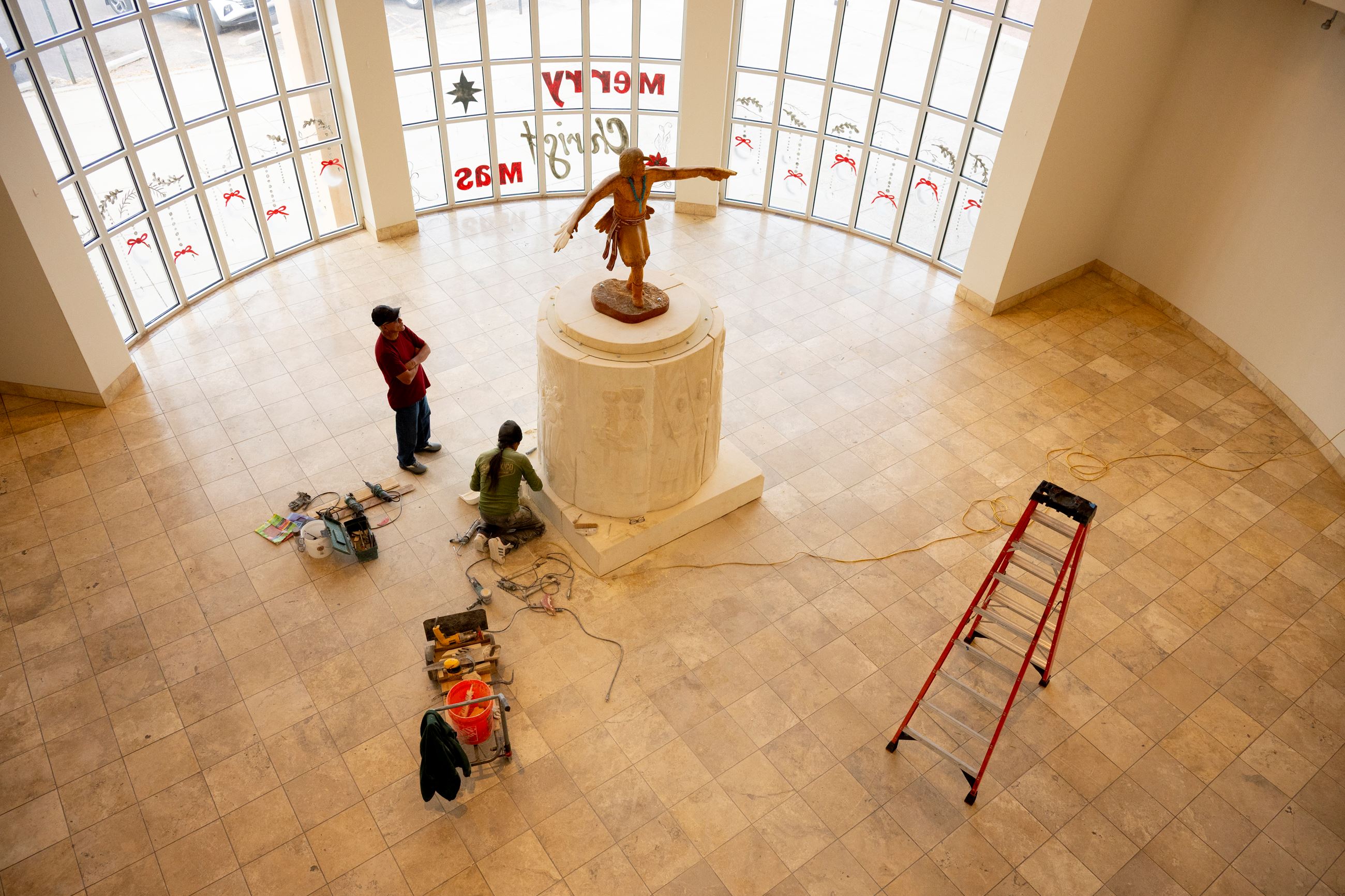 Art in Public Places Project at the McKinley County Courthouse Rotunda